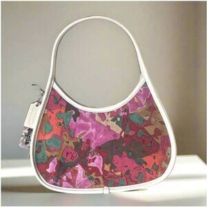 Coach Ergo Bag Upcrushed Upcrafted Pink Red Leather Coachtopia Shoulder CP404